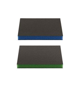 Diablo Tools DFPFLEXUMF06G, 5" x 4" 180/220G ULTRAflex MED/FINE Sanding Sponge, 6/Pack