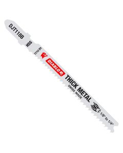Freud Diablo DJT118B5 3‑5/8" x 17/14T High Speed Steel T‑Shank Jig Saw Blade for Thick Metal