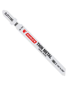 Freud Diablo DJT118G5 3‑5/8" x 36T High Speed Steel T‑Shank Jig Saw Blade for Thin Metal