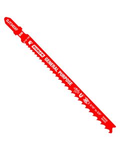 Freud Diablo DJT345XF5 5‑1/4" x 5/10T Bi‑Metal T‑Shank Jig Saw Blade for General Purpose Cuts
