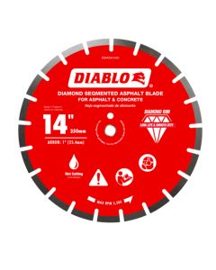 Diablo Tools DMADA1400, 14" Diamond Segmented Blade for Asphalt