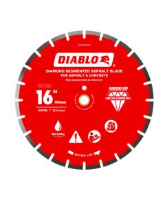 Diablo Tools DMADA1600, 16" Diamond Segmented Blade for Asphalt