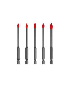 Diablo Tools DMANSP1070S, 5 Piece Hard Tile & Stone CT Drill Bit