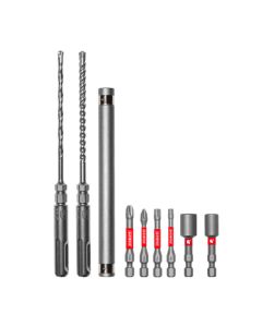 Diablo Tools DMAPL9910-S9, 9 Piece Rebar Demon Concrete Anchor Drive Installation Set 