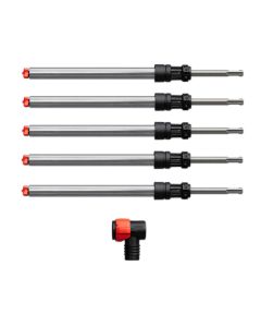 Diablo Tools DMAPLA4450-S6, 1/2" x 8" x 14" Amped Rebar Demon SDS-Plus Hammer Drill Bit, 6/Pack