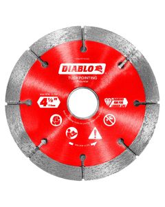 Freud Diablo DMATP0450 4-1/2" Diamond Tuck Point for Masonry