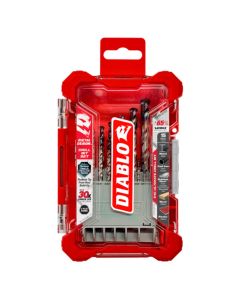 Diablo Tools DMD-S15T, 15-Piece Metal Demon Drill Bit Set