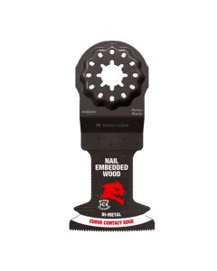 Diablo Tools DOS175BW, 1-3/4" Starlock Carbide Oscillating Blade for Nail-Embedded Wood, 1/Pack