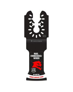 Freud Diablo DOU125BW3 1‑1/4" Universal Fit Bi‑Metal Oscillating Blade for Nail‑Embedded Wood-