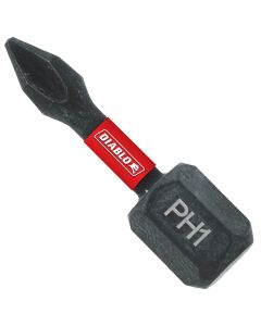 Freud Diablo DPH11P5 1" #1 Phillips Insert Drive Bit