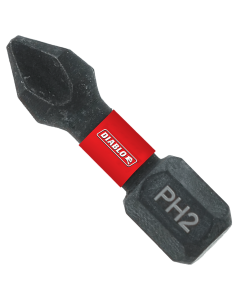 Diablo DPH21P2 1" Phillips 2 Drill Drive Bit, 2 Piece