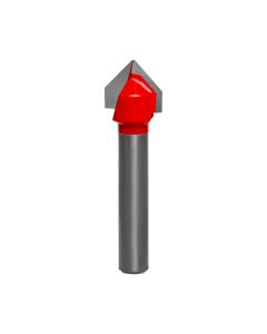 Diablo Tools DR20104, 7/16" x 1/2" x 1-3/4" 2F Carbide V Groove Router Bit