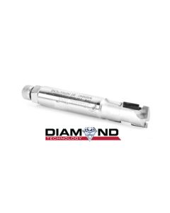 Diamond Tipped PCD Router Bit Up/Down Shear with Carbide Plunge Point RH Rotation