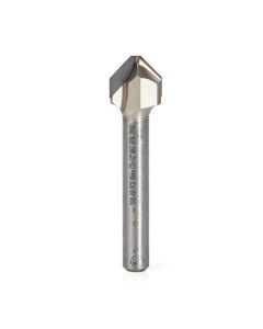 Amana Tool DRB-450, 1/4" x 0.090" 90Deg ACM Double Edge Folding V-Groove Router Bit