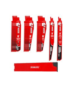 Diablo Tools DS0014SCA, 14 Piece Amped Recip Blade Set