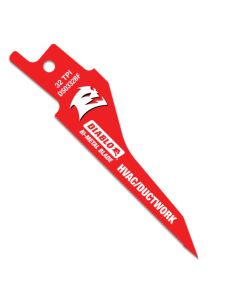 Diablo Tools DS0332BF5, 3-1/4" Bi-Metal Reciprocating Saw Blade, 5 Pack for HVAC/Ductwork