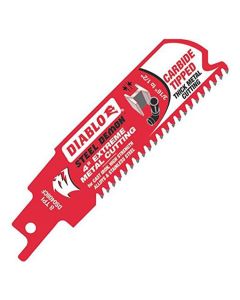 Freud Diablo DS0408CF 4" Carbide Reciprocating Blade for Thick Metal Cutting