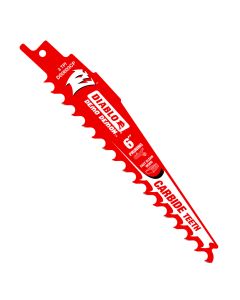 Diablo Tools DS0603CP, 6" 3TPI CT Recip Saw Blade, 1/Pack