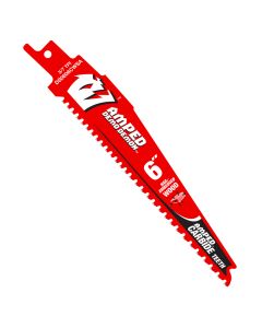 Diablo Tools DS0606CWSA, 6" 5/7TPI CT Amped Recip Saw Blade for Nail-Embedded Wood, 1/Pack