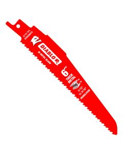 Diablo DS0608BFD25 6" x 8/10TPI Demon Reciprocating Saw Blade, 25 Pack