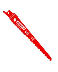 Diablo Tools DS0656BWR25, 6" 6/12TPI BIM Recip Saw Blade for Rough-In/Scrolling, 25/Pack