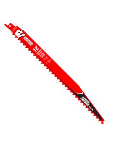 Diablo Tools DS1203CPA3, 12" 3TPI Amped CT Recip Saw Blade for Pruning and Clean Wood, 3/Pack