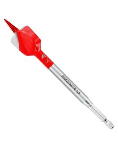 Diablo Tools DSPD4060, Demo Demon 1-1/8" x 6" x 1/4" Spade Drill Bit, 1/Pack