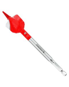 Diablo Tools DSPD4070, Demo Demon 1-1/4" x 6" x 1/4" Spade Drill Bit, 1/Pack