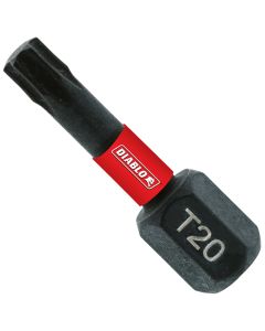 Freud Diablo DT201P100 1" #20 Torx Insert Drive Bit