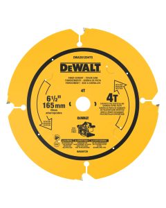 DeWalt DWA261204TS, 6-1/2" 4T Fiber Cement Track Saw Blade