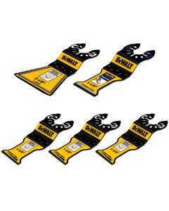 DeWalt DWA425RSET, 5 Piece Oscillating Blade Set