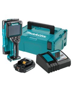 Makita DWD181R1J LXT 18V Cordless Multi‑Surface Scanner Kit with Interlocking Storage Case