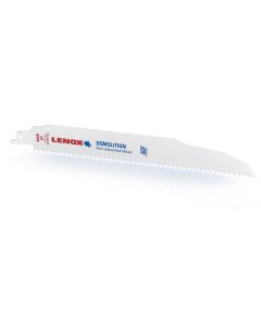 Lenox 203706066R5 6" 6T Demolition Bi-Metal Reciprocating Saw Blade