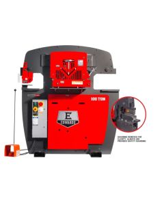 Edwards ED9-10203522 100 Ton 1Ph 230V 10" Brake PowerLink Hydraulic Ironworker