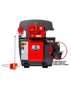 Edwards Ironworkers ED9-55203012, 55 Ton 3Ph 208V Coper Notcher Hydraulic Ironworker