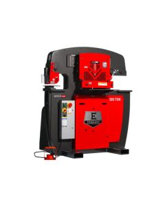 Edwards ED9-IW100-3P230-A 100 Ton 3Ph 230V Hydraulic Ironworker with PowerLink