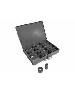 Edwards ED9-PD1280, 12 Piece Oblong Punch & Die Set with Storage Case