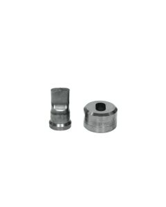 Edwards ED9-PDOB1/2X1, 1/2" x 1" Oblong Punch & Die Set with Key-Way