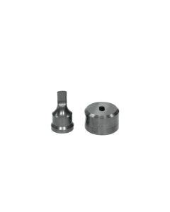 Edwards ED9-PDOB1/4X1, 1/4" x 1" Oblong Punch & Die Set with Key-Way