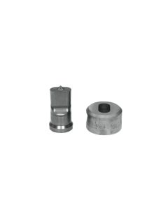 Edwards ED9-PDOB9/16X11/16, 9/16" x 1-1/16" Oblong Punch & Die Set with Key-Way