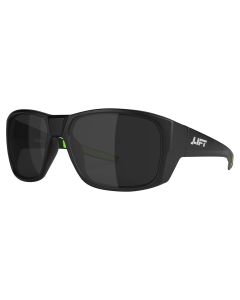 LIFT Safety EVA-21MKS Vanguard Smoke Lens Matte Black Safety Glass