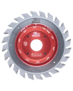 Amana Tool EZ120-24-20 120mm EZ Dial Adjustable Shim Free Scoring Saw Blade Set