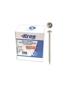 Kreg SML-C250-250 #8 x 2-1/2" Zinc Pocket-Hole Screw