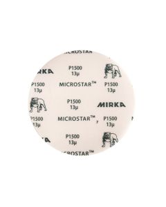Mirka Abrasives FM-622-1500, 6" Microstar Grip 1500 Grit Abrasive Discs