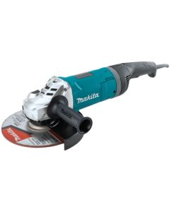 Makita GA9080, 9" 15 AMP Angle Grinder with Rotatable Handle & Lock‑On Switch