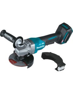 Makita GAG03Z, 40V Max XGT 4‑1/2" / 5" Brushless Paddle Switch Angle Grinder, Bare Tool