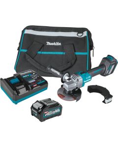 Makita GAG04M1, 40V Max XGT 4‑1/2" / 5" Brushless Angle Grinder Kit