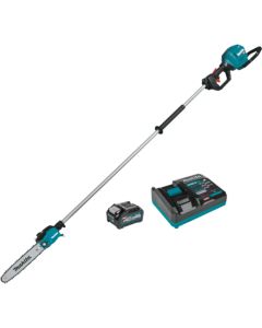Makita GAU01M1, 40V Max XGT 8' Length 4.0Ah Brushless Cordless 10" Pole Saw Kit