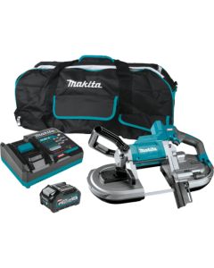 Makita GBP01M1, 40V Max XGT 4.0Ah Brushless Deep Cut Portable Band Saw Kit