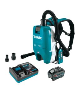 Makita GCV06T1, 40V Max XGT 1/2 Gallon BL CL Hepa Filter Backpack Dry Dust Extractor Kit